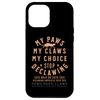 iPhone 14 Plus Animal Cruelty Spread Awareness - Paws Need Claws Design Case