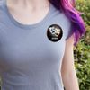 Personalized Custom 1 Line Drama Masks Acting Theater Pinback Button Pin