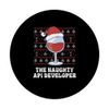 The Naughty API Developer Funny Christmas PopSockets Standard PopGrip