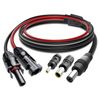 Solar Panel to DC Adapter Cable 16 AWG 4.59ft for Power Stations Generators
