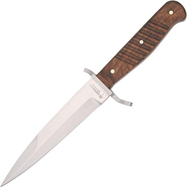 Boker 121918 Reproduction Trench Knife with 5-5/8 in. Blade, Oak