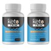 2 Bottles Keto Trim Dietary Supplement - 60 capsules x 2