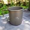 TOAKS 450ml Titanium Cup Backpacking Camping Coffee Pot Mug Ultralight Camping Tableware