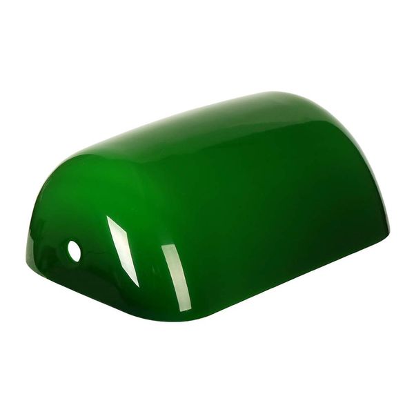 Newrays Replacement Green Glass Bankers Lamp Shade Cover for Desk Lamp