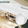 Vent Systems 6'' Inch Backdraft Damper - Dryer Vent Backflow Shutter - ABS Plastic - One-Way Airflow Ducting Insert - Inline Fan Vent Deflector 6'' Inch