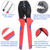 Solar Crimping Tool Set Connector AWG14-10 Panel PV Cable Crimper Pliers