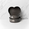 MasterClass Non-Stick Spring Form Loose Base Cake Pan Bundle, Includes 2 Round Pans Sizes 18cm and 20cm Plus a Heart-Shaped Pan