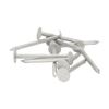 Galvanised Clout Nails Extra Large Head - 30mm (Pack of 100)
