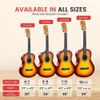 Pyle 39" 6-String Classic Guitar w/ Tuner and Accessory Kit (Brown)