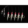 Leader/Red Polka Dot with Real Fish Skin, Hook Size 10/7720405
