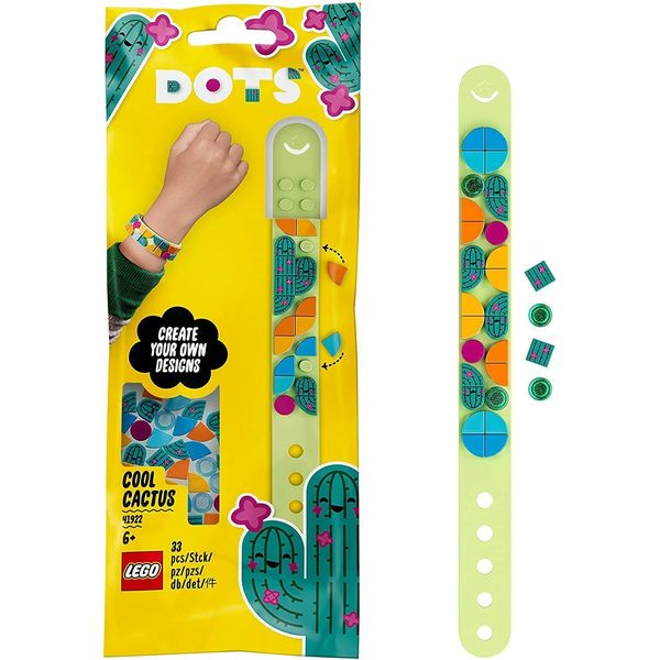 LEGO DOTS Cool Cactus Bracelet Making Kit 41922