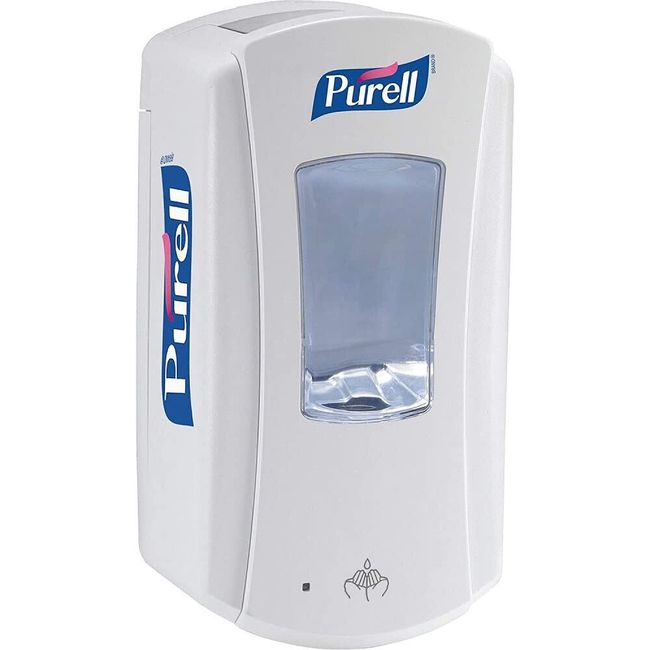 NEW 4 Pack Purell Hand Sanitizer Dispensers, LTX-12, 1200mL, White, Touch-Free