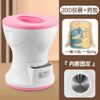 Hemorrhoids sitz bath fumigator Seated steamer Hemorrhoids treatment device Sitz bath temperature control far-infrared heater half appetite massage, steamer 200ml tank fixed + fumigation kit