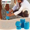 1 Haftbandage Selbsthaftende Bandage/Fixierbinde 10 cm x 4,5 m hellblau