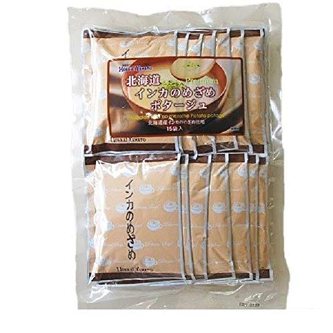 Potage Soup, Inca Mezame, Hokkaido Potage Soup, 1 Bag (15 Pieces), Vegetable Soup, Icka Mezame Soup, Made in Hokkaido