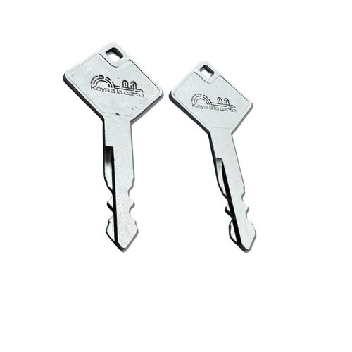 are Truck Cap Topper Handle Replacement Keys from 0001 Thru 0020 A.R.E. Topper Cover Keys 2 Cut Keys. (0006)