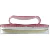 5" Professional Pink Chamois Nail Buffer with Handle and Removable Cover