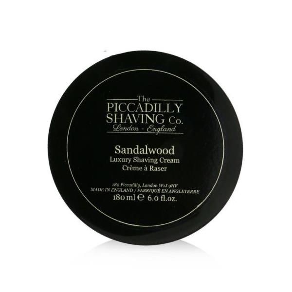 The Piccadilly Shaving Company Sandalwood Luxury Shaving Cream 180g