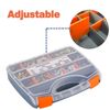 1200Pc Rivet Nuts M3-M12 Steel/Aluminum Rivnut Insert Nutsert Threaded Flat Head