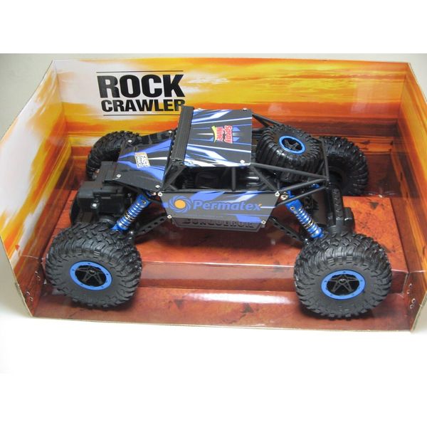 Permatex Rock Crawler 1:18 Scale 2.4 GHz RC Car 4WD Toy Truck Remote Control NEW