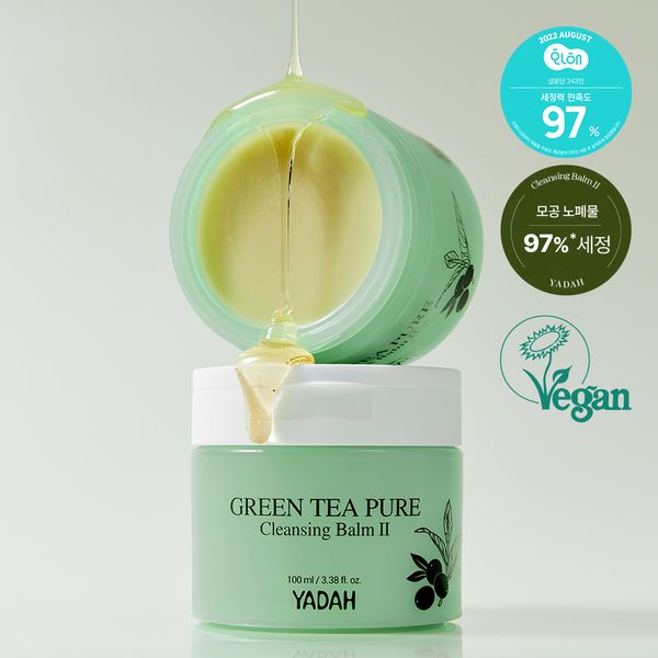 Yada Green Tea Pure Cleansing Balm 100ml Low-irritation Pore Sebum Care Waste Removal