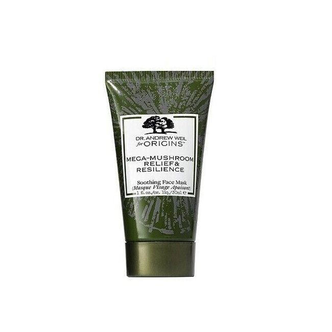 ORIGINS Mega-Mushroom Relief & Resilience Soothing Face Mask Travel Size 1oz