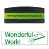 Stackable Wonderful Work Pre Inked School Teachers Positive Feedback Marking Stamper Stamp 44x13mm Primary Teaching Services