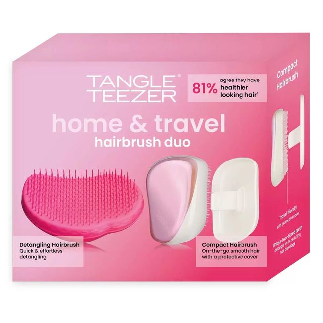 Tangle Teezer Home and Away Brush Set Duo