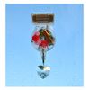 Kikkerland Acrylic Heart RainbowMaker, Transparent