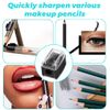 SGERUFZ 2 x Universal Makeup Sharpener Sharpener, Handy for On the Go