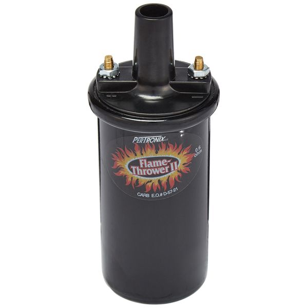 PerTronix 45011 Flame-Thrower II 45,000 Volt 0.6 ohm Coil , Black
