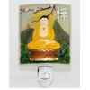 Solemn Buddha Polyresin wall plug-in night light home decor'