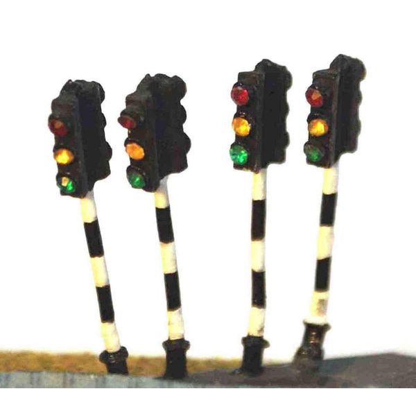 Langley Models Traffic lights double head Non Working N Scale UNPAINTED Kit A16
