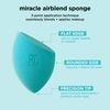 REAL TECHNIQUES New Miracle Airblend Sponge for Foundation - Matt Finish (1 Pack)