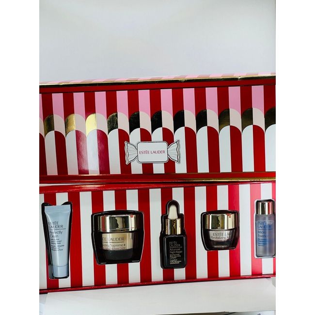 Estee Lauder Glow Non Stop Firm Smooth Hydrate 5 Pieces Travel Set (NIB)