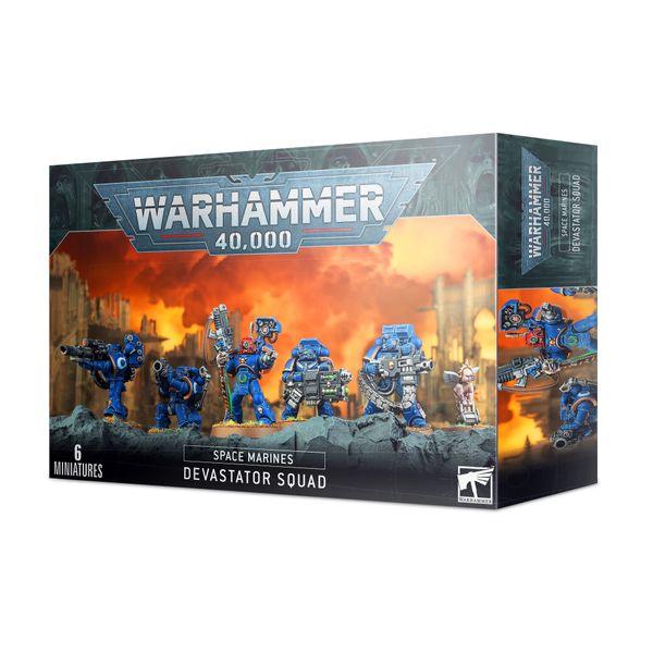 Warhammer+40k+-+Space+Marine+Devastator+Squad