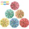 144 Assorted Cocktail Umbrella Picks - Eco-Friendly 4 Inch Drink Accessories