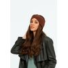 BICKLEY + MITCHELL Women's Soft Rib Headband, Maroon, One Size, Maroon