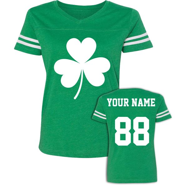 Custom Jerseys St Patrick's Day T Shirts - Saint Pattys Jersey Tee & Irish Outfits