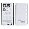 McKesson 14 Inch Distance Handheld Eye Chart Letter Number