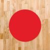 11" Color Circle Classroom Floor Decal (Red)