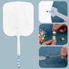 Framendino, 5 Pack Sublimation Fan Blanks Double Sided with Beaded Bar Rectangle