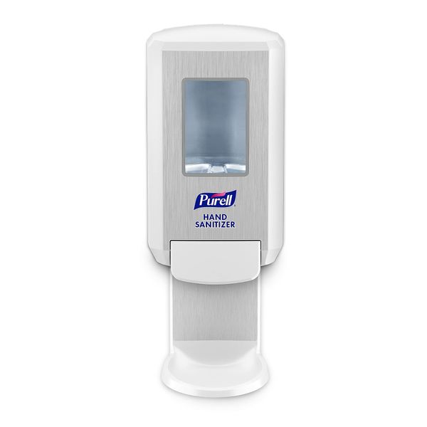 PURELL CS4 Manual Hand Sanitizer Dispenser, White, for 1200 mL PURELL CS4 Hand Sanitizer Refills (Pack of 1) - 5121-01