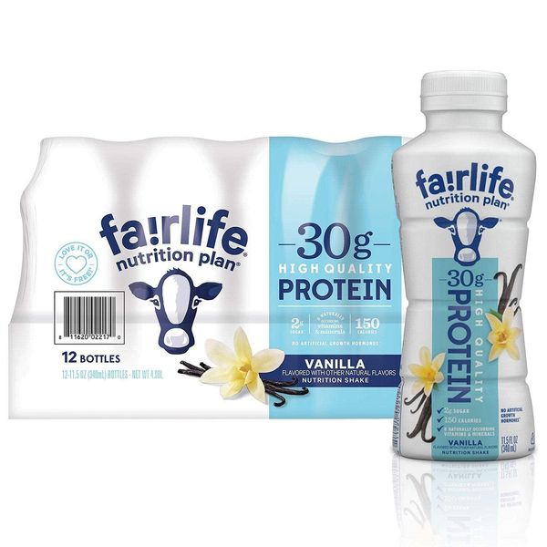 Fairlife Nutrition Plan Vanilla (11.5 fl. oz. 12pk)