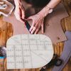 Curved Corner Ruler for Sewing Acrylic Patchwork Ruler for Sewing, Sewing Template, Suitable for Patchwork Tools