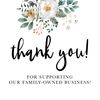 Andaz Press Fancy Frame Rectangular Label Stickers, Thank You, Aqua Turquoise, 36-Pack Wedding Decorations, Wedding Favors, Stickers for Packaging, Party Favor