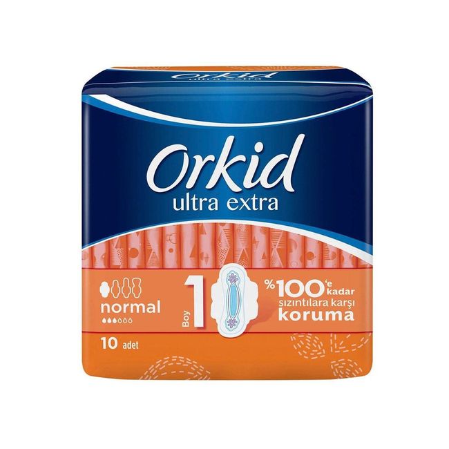 Orkid Ultra Kanatlı Normal 10 lu