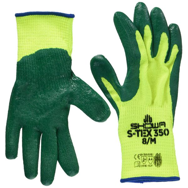 Showa Gloves S-TEX350 Cut Resistant Gloves, M Size, 1 Pair