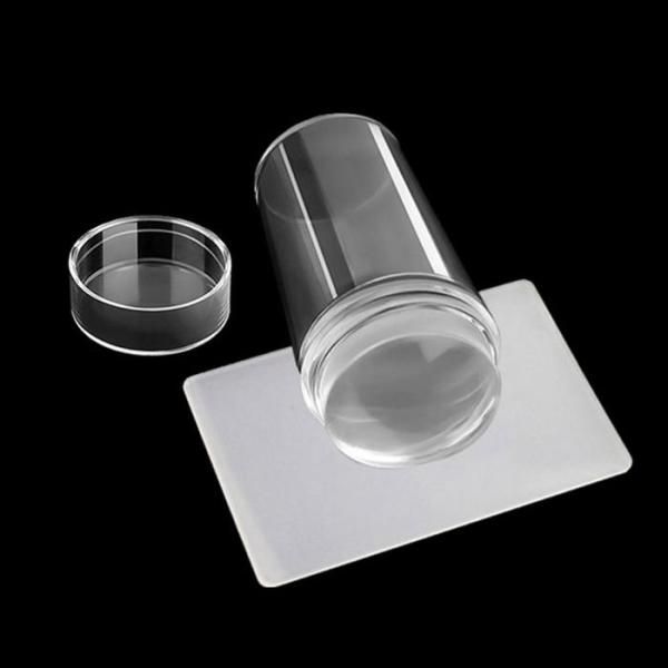 [OFJ9MRQS]Gel Nail Stamp Silicone Painting Scraper Tool