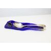 Upcycled Cobalt Blue Glass Beer Bottle Spoon Rest Small Dish